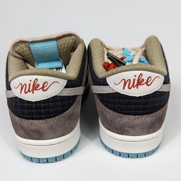 Nike Dunk SB Low Pro Big Money Savings Mens Size 8 FZ3129-200 Brown White - Picture 8 of 12